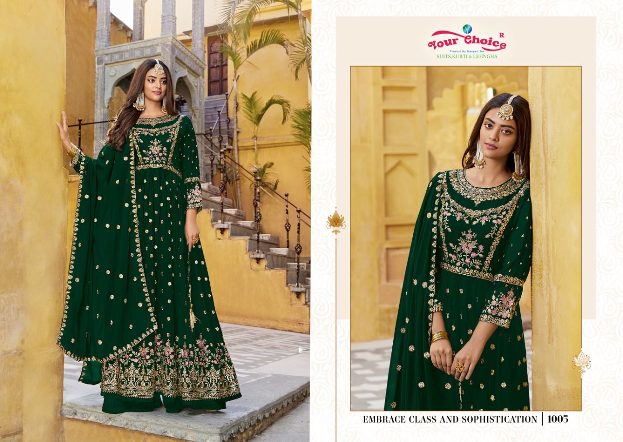 Your Choice Raziya Nayra Wholesale Wedding Salwar Suits Catalog